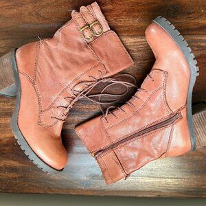 Leather Ankle Booties by Lucky Brand